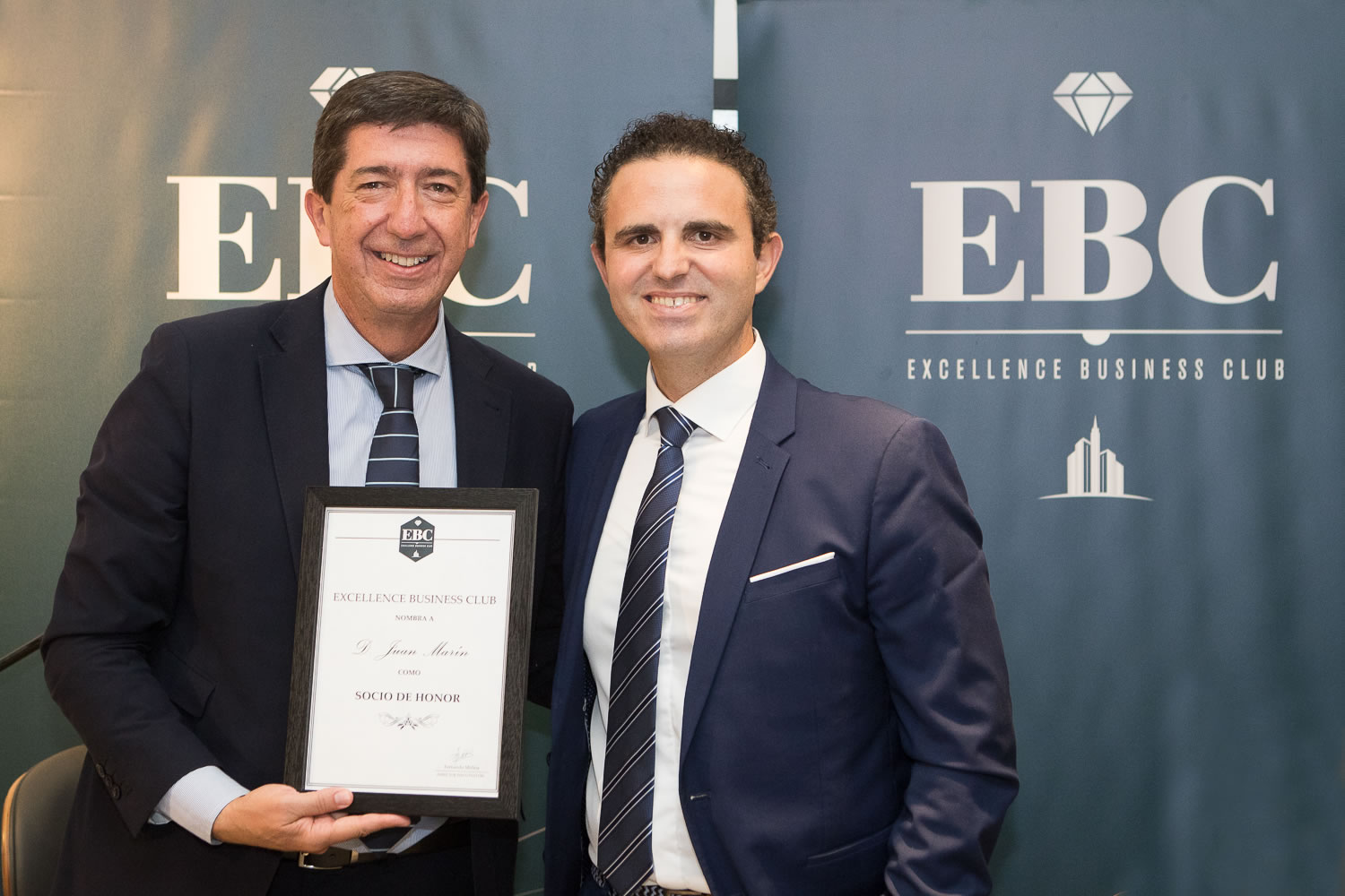 D. Juan Marín, nuevo Socio de Honor de Excellence Business Club